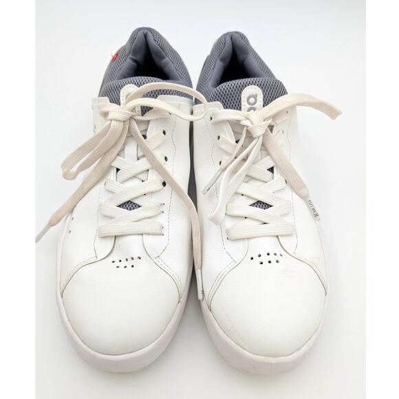 On The Roger Advantage Men's Running Sneaker Shoes White Fossil Size US7 EU40 - Picture 10 of 13